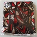 Tissu en soie africaine motif pagne
