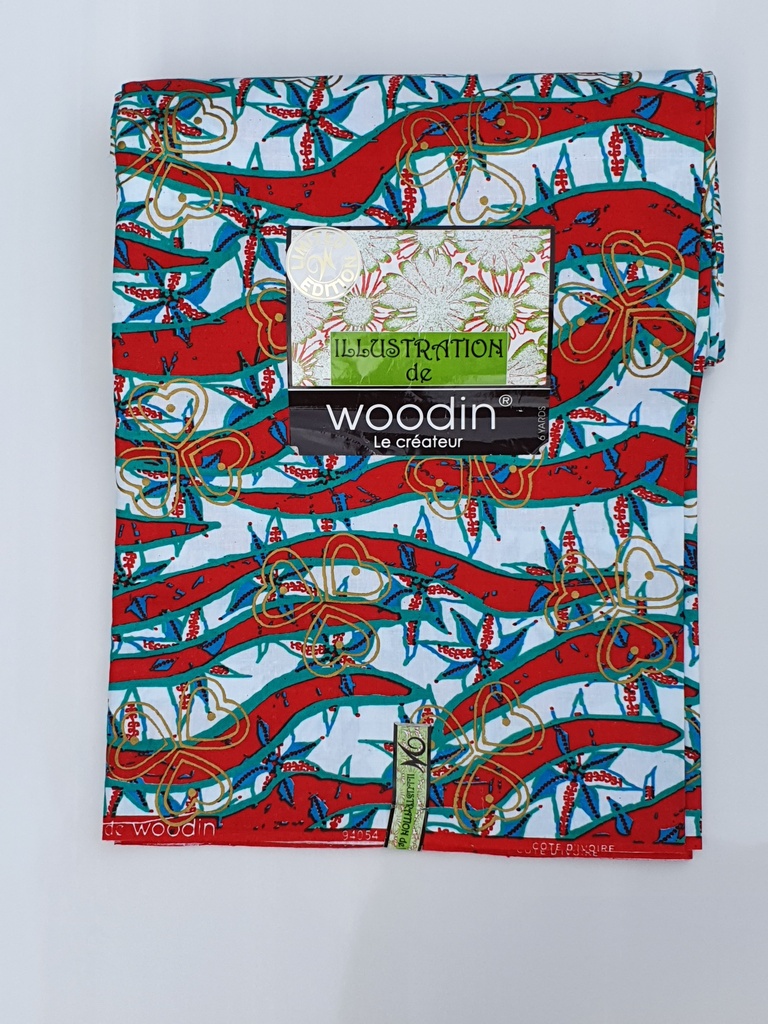 Pagne Collection Illustration de Woodin (6 yards)
