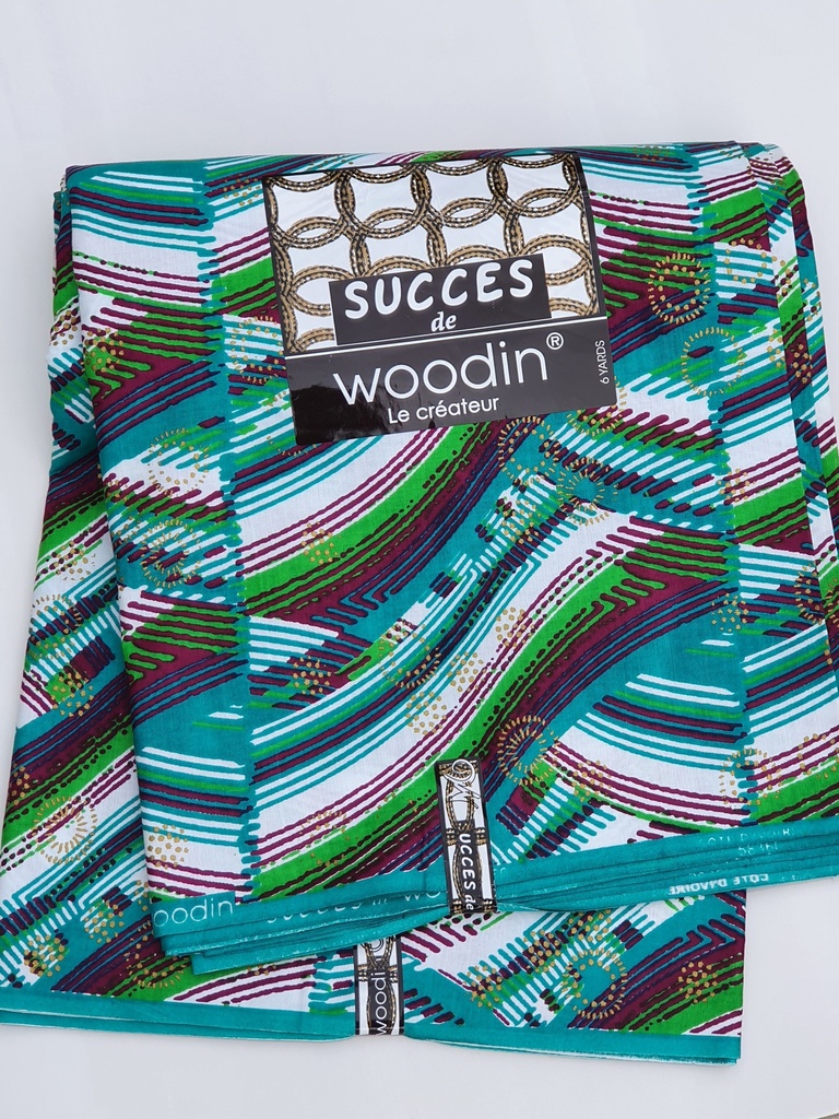 Pagne Collection Succ s de Woodin 6 yards Le Paradis du Pagne